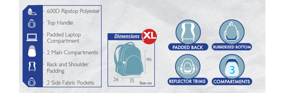 Boomerang - XL Backpack