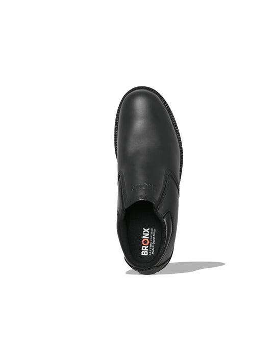 Bronx -  Men's Slip On, Black (Street)