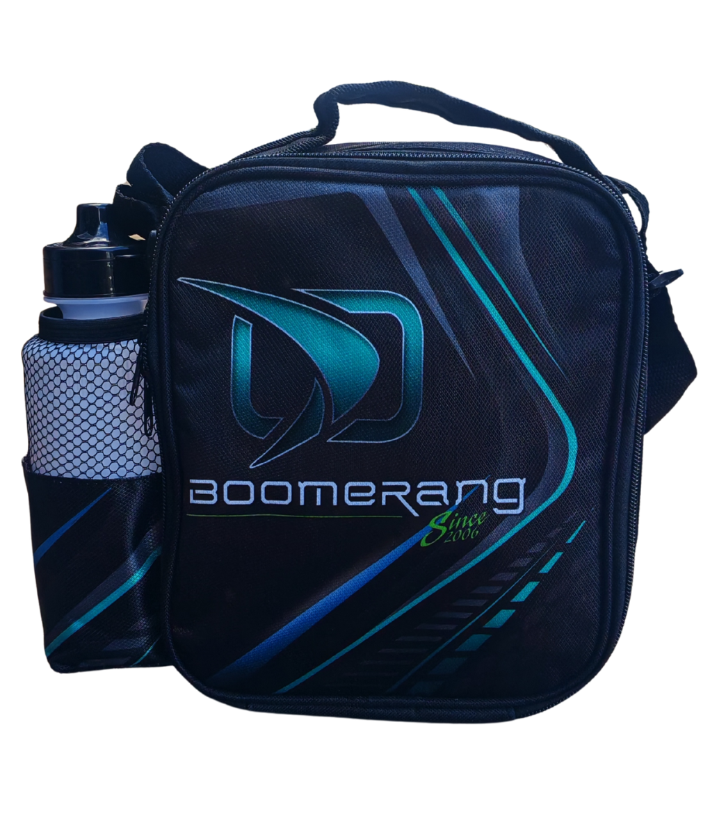 Boomerang Cooler Bag – Bottle Green and Black / Insulated Lunch & Drink Bag