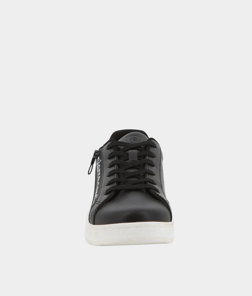 Pierre Cardin Black Casual Sneakers – Men’s Everyday Street Shoe