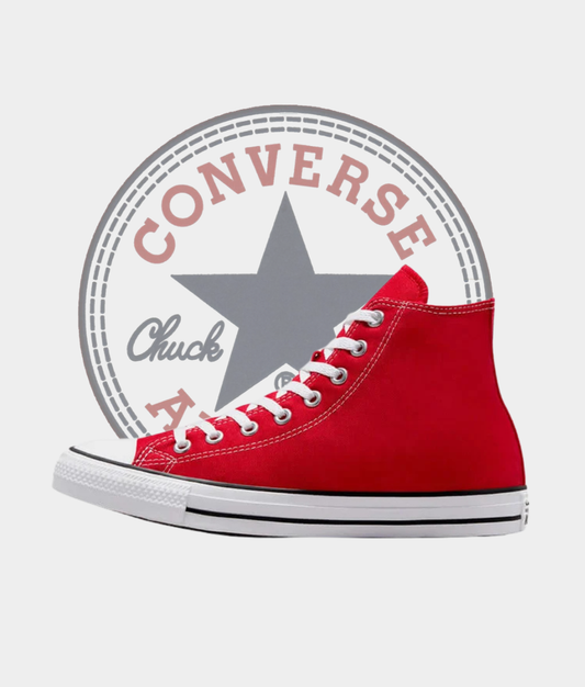 Converse Chuck Taylor All Star High Top Sneakers – Red