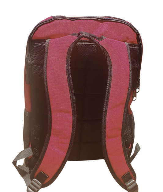 Boomerang X-Large Techpack Knapsack – Red / Large Travel & School Backpack