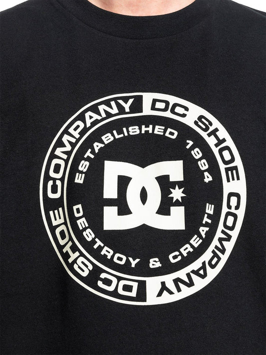 DC Corpo Tee – Black Crew Neck Graphic T-Shirt (South Africa)