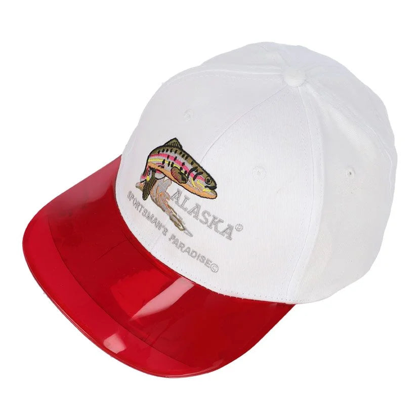 Alaska White 6-Panel Cap – Casual & Stylish