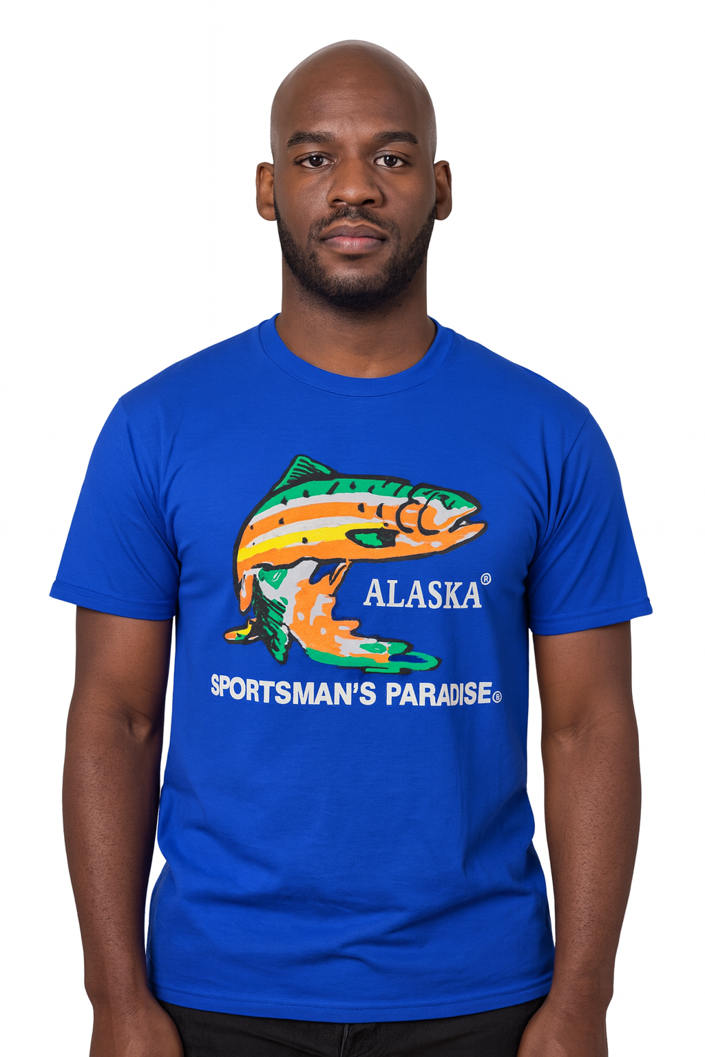 Alaska Royal Blue T-Shirt – Classic Short-Sleeve Tee