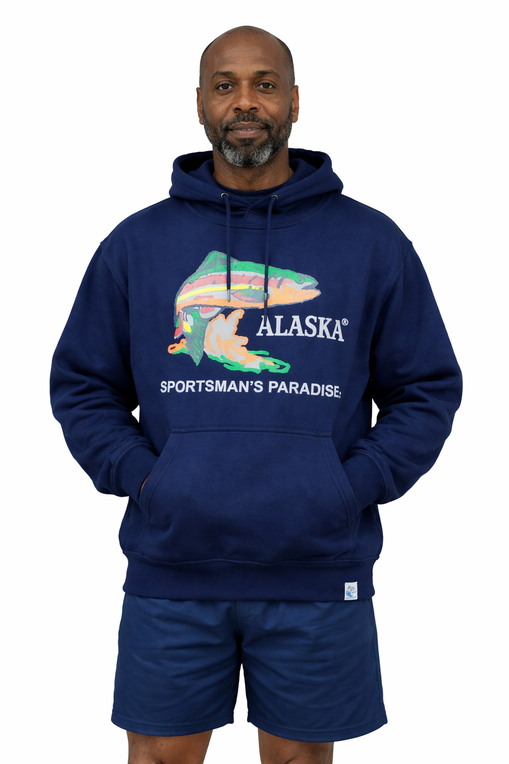 Alaska Navy Hoodie – Warm, Stylish & Comfortable