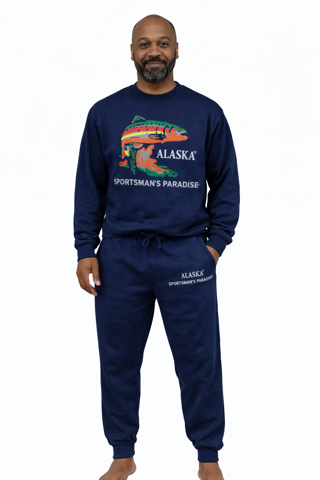 Alaska Navy Tracksuit – Stylish & Comfortable Men’s Set