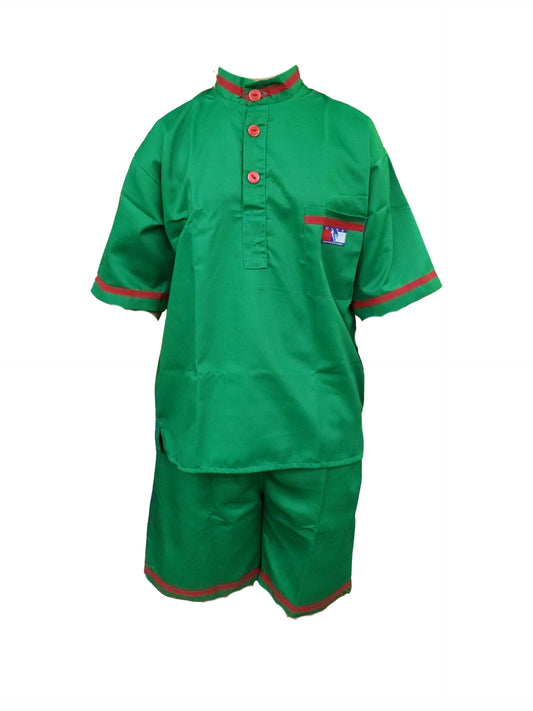2-Piece Green Kitchen Suit – Chef & Hospitality Workwear Set