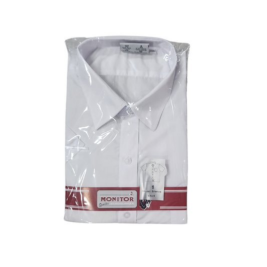 Monitor White School Shirt – School Uniform Shirt