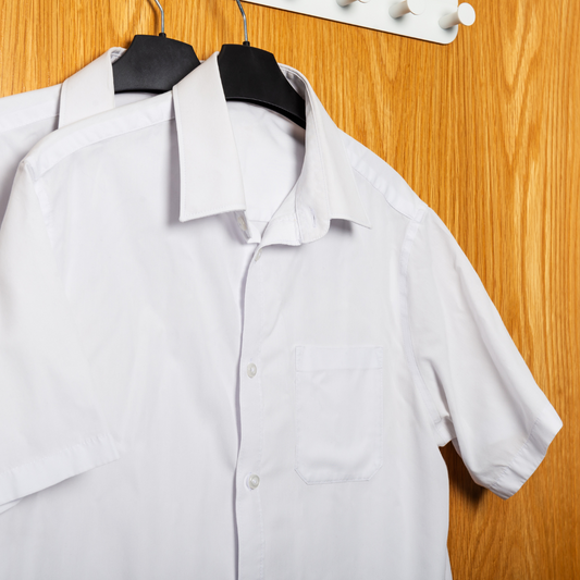 White School Shirts (By Monitor Schoolwear)