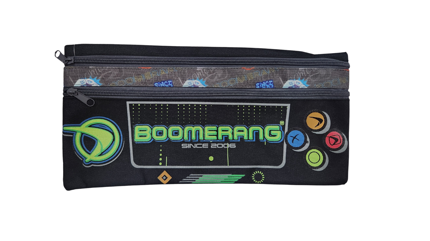 Boomerang - 2 Zipper Pencil Case