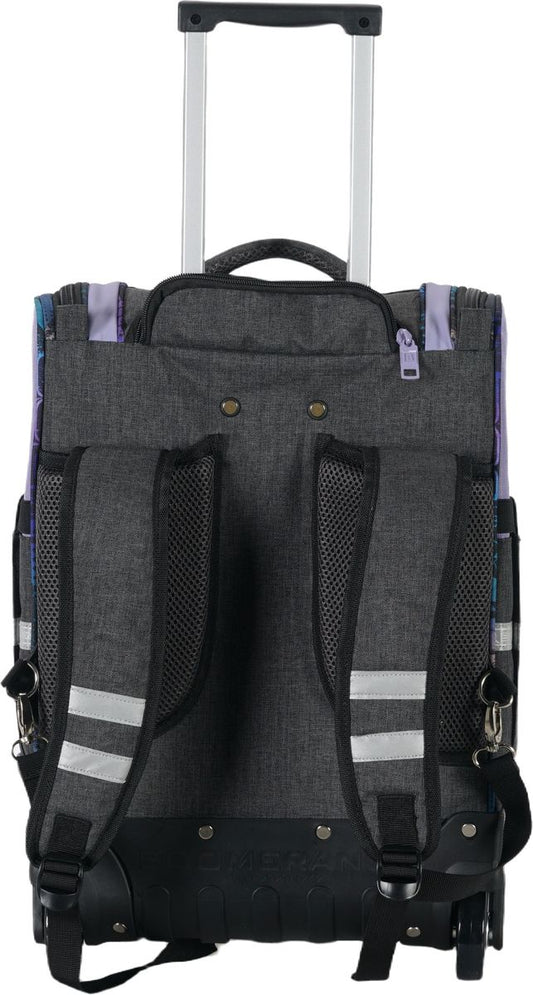 Boomerang XL Hardbase School Bag – Heavy-Duty Backpack with Reinforced Base (South Africa) - Purple G3