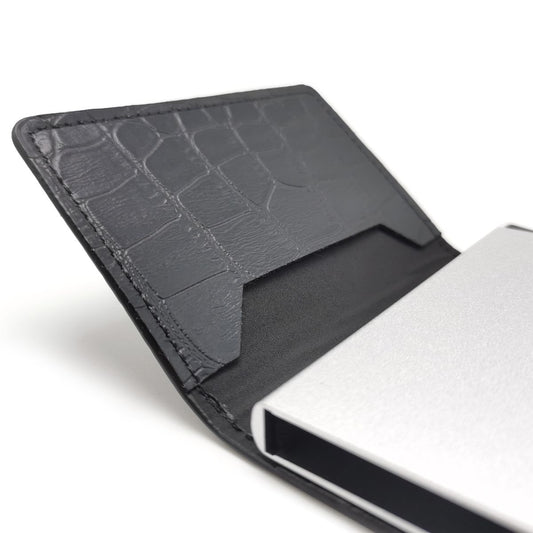 Wallet - Nappa Pop Up Clip Card (Genuine Leather)
