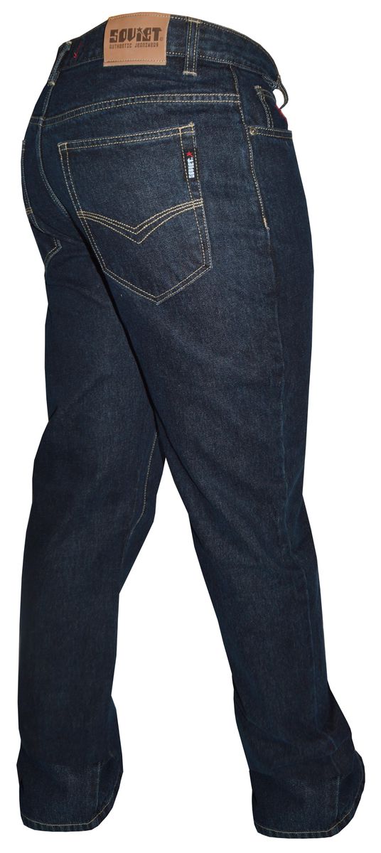 Soviet Impact Blue Black Jeans – Men’s Core Straight Fit