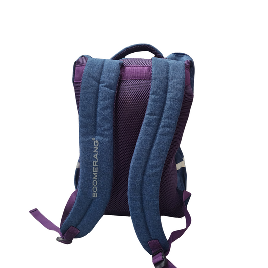 Boomerang Techpack Backpack – Durable Everyday & Travel Bag - Royal Blue