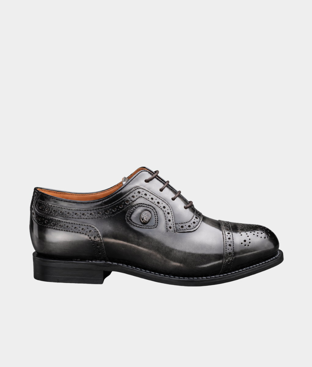 Bishop Men's Premium Welted Dress Shoe – Ash