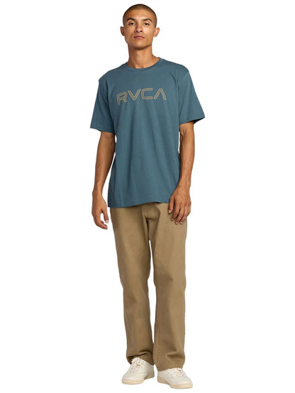 RVCA Duck Blue Logo T-Shirt – Men’s Casual Cotton Tee