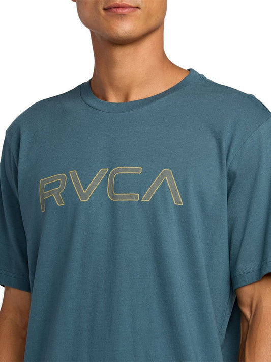 RVCA Duck Blue Logo T-Shirt – Men’s Casual Cotton Tee