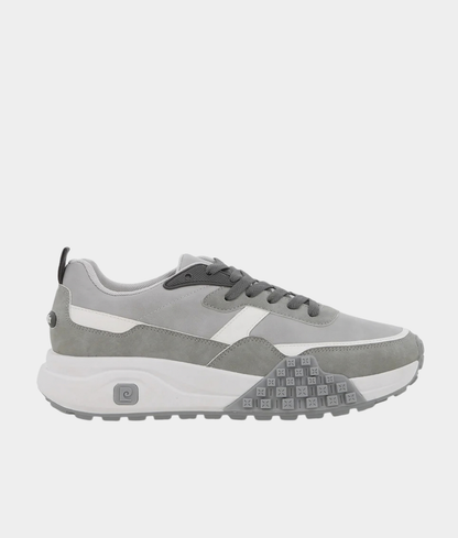 Pierre Cardin Legacy Men's Casual Lace-Up Sneaker – Grey