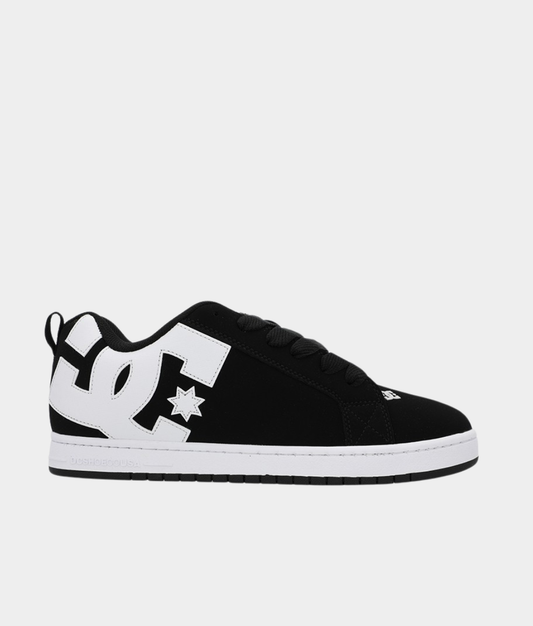 DC Court Graffik Black/White – Men’s Chunky Skate Sneakers