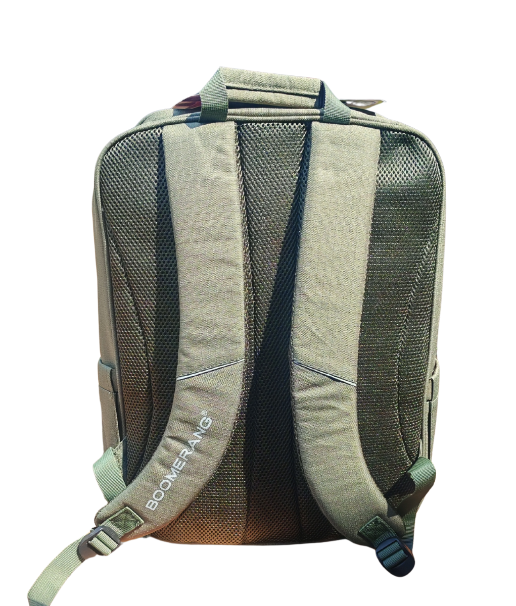 Boomerang X-Large Laptop Backpack – Olive / Extra-Large School & Travel Backpack