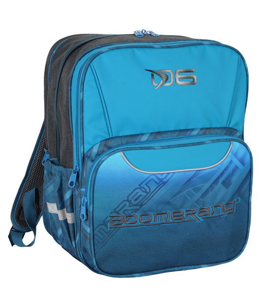 Boomerang X-Large 3 Division Backpack – Blue – Heavy-Duty School & Travel Backpack
