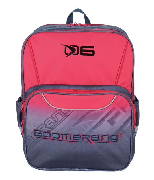 Boomerang X-Large 3 Division Backpack – Pink – Heavy-Duty School & Travel Backpack