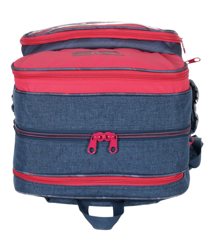 Boomerang X-Large 3 Division Backpack – Pink – Heavy-Duty School & Travel Backpack