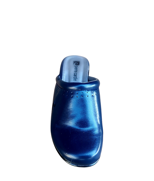Pierre Cardin Navy Wedge Heel – Ladies Comfort Slip-On
