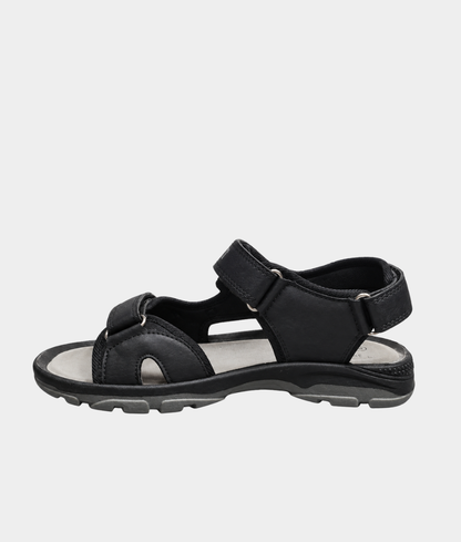 Soviet Challenger Men's Velcro Sandal – Black