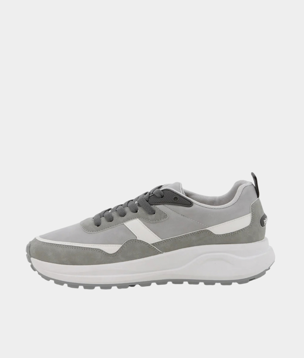 Pierre Cardin Legacy Men's Casual Lace-Up Sneaker – Grey