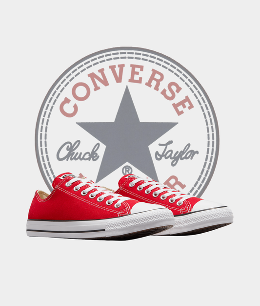 Converse Chuck Taylor All Star Low Top Sneakers – Red