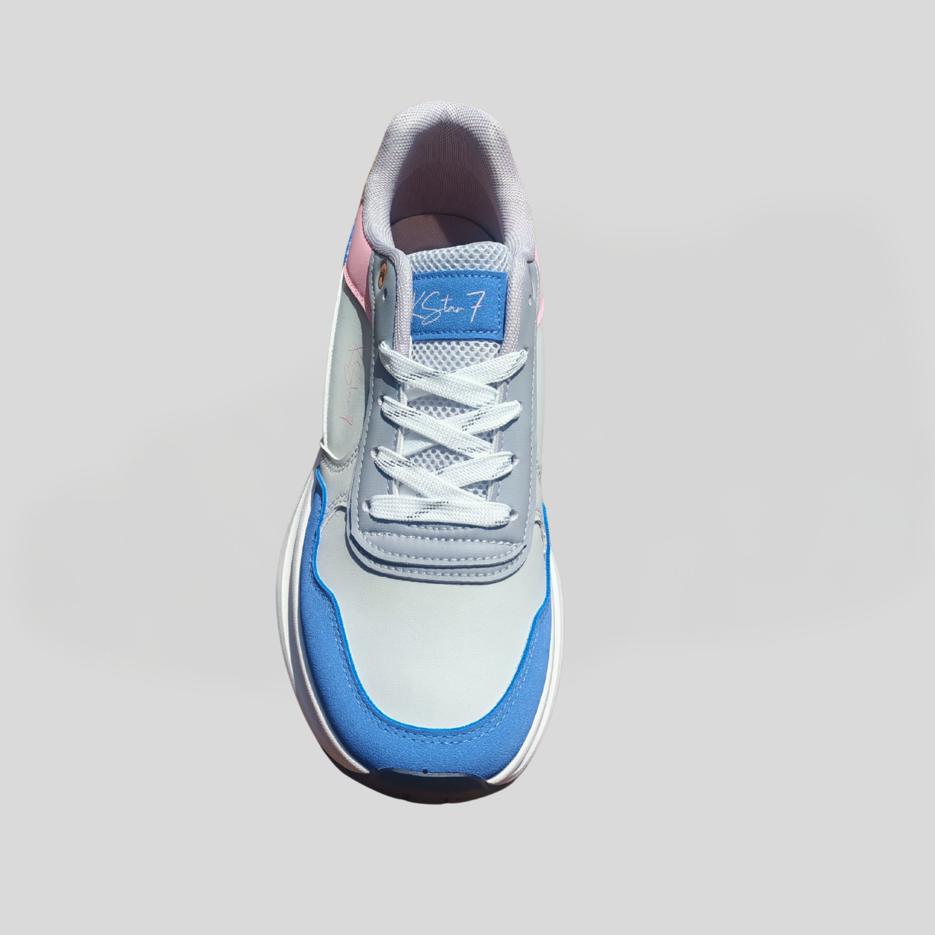 K Star 7 Ember Ladies Sneaker – Grey/Blue/Pink