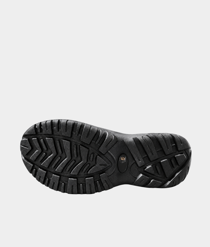 Bronx Badge Men's Toe-Post Sandals – Black & Grey