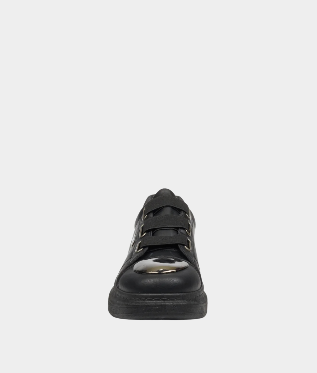Urbanart Hype 12 Men's Triple-Strap Sneakers – Black