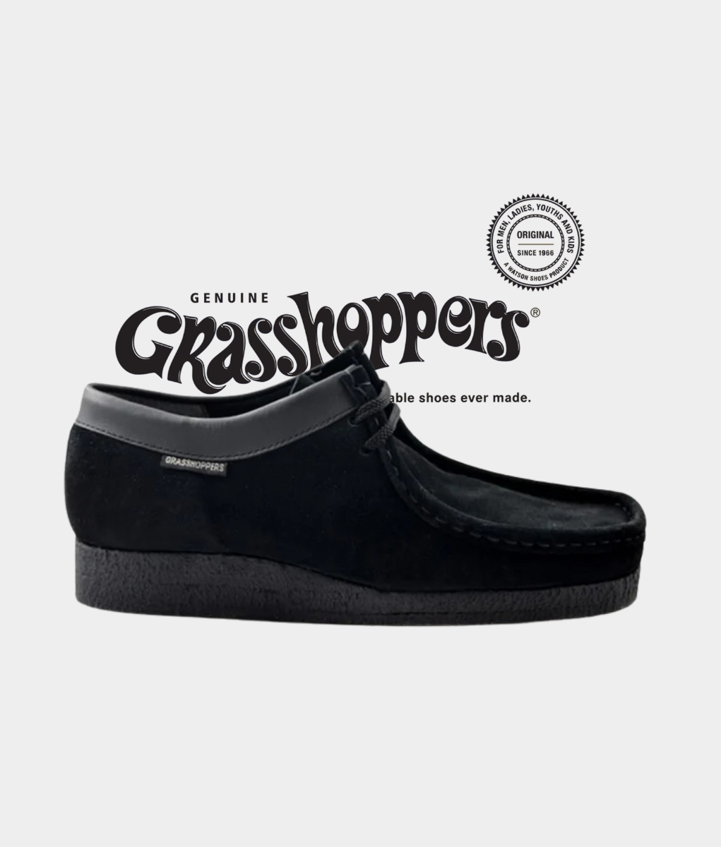 Grasshoppers Denver Suede Shoes – Men’s Comfort Lace-Up