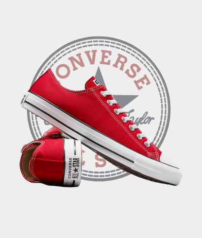Converse Chuck Taylor All Star Low Top Sneakers – Red