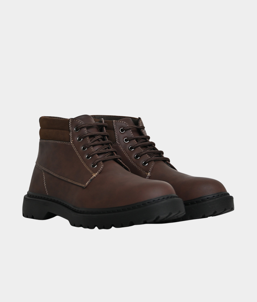 Solemates by Bronx Tundra Men’s Boot – Brown (Rugged Casual Style)