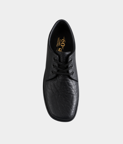 Grasshoppers Sierra Men's Leather Lace-Up Shoes – Black