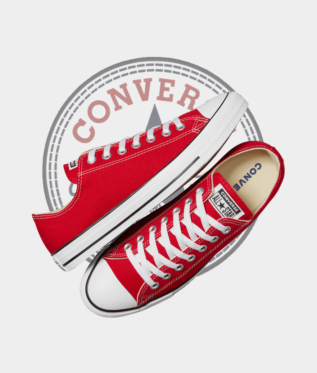 Converse Chuck Taylor All Star Low Top Sneakers – Red