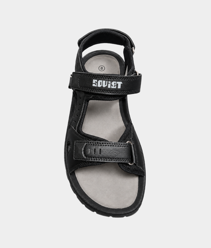 Soviet Challenger Men's Velcro Sandal – Black