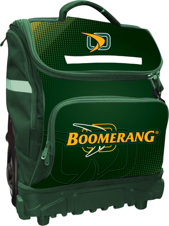 Boomerang Hardbody Big Wheel Trolley Bag – Durable Wheeled Backpack/Trolley