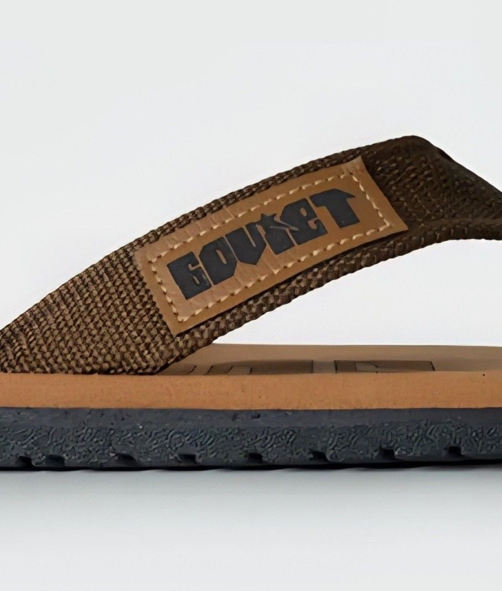 Soviet Astro Men's Thong Sandal – Tan