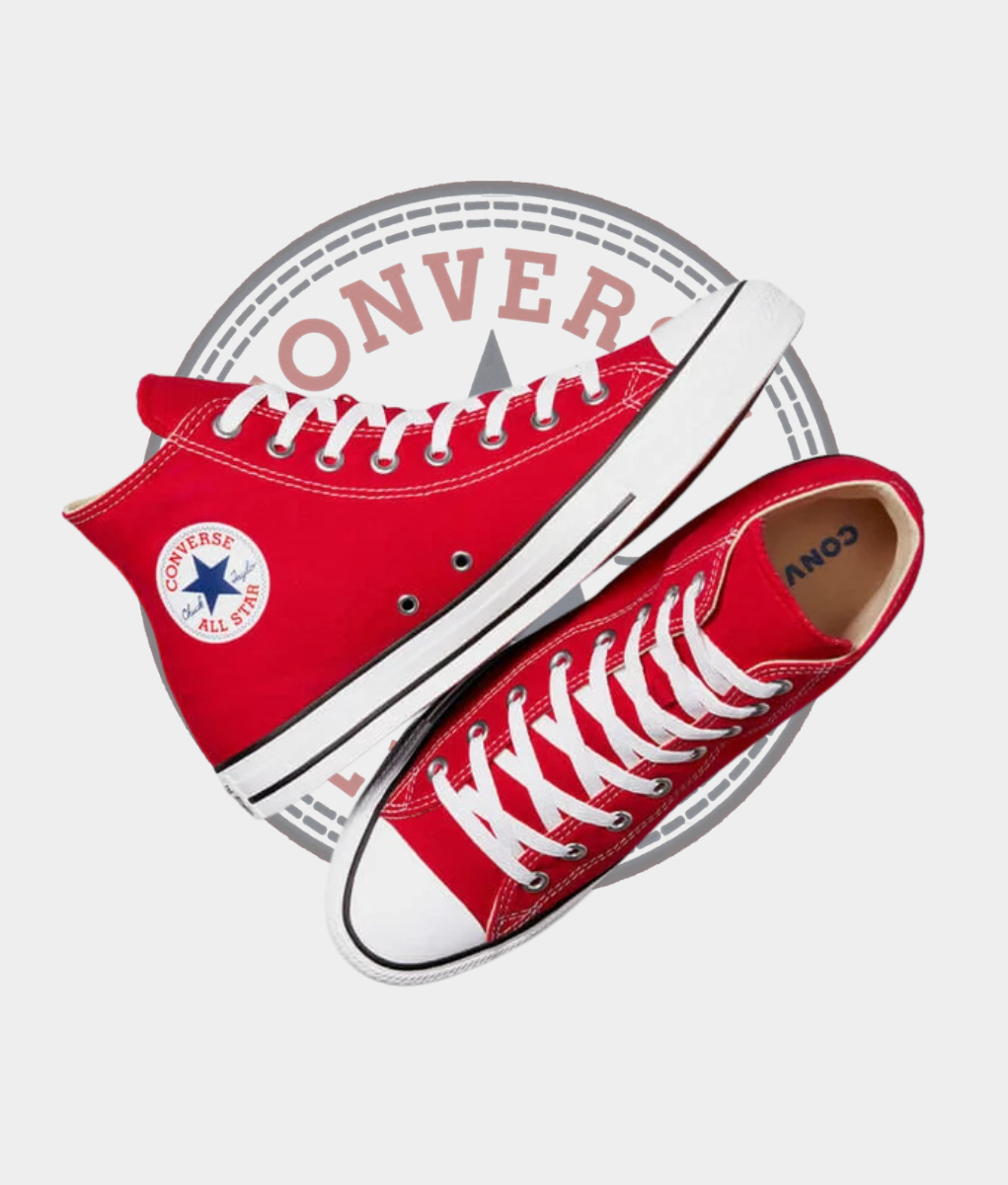 Converse Chuck Taylor All Star High Top Sneakers – Red