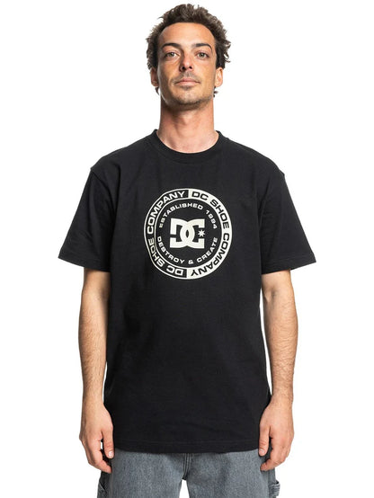 DC Corpo Tee – Black Crew Neck Graphic T-Shirt (South Africa)