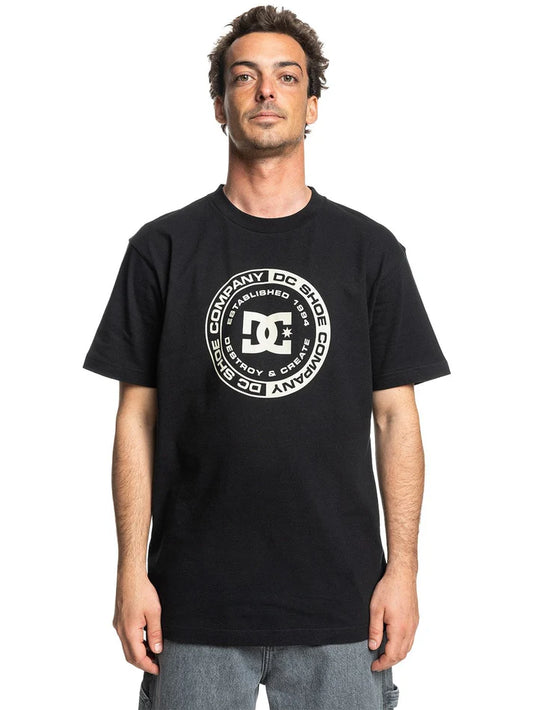DC Corpo Tee – Black Crew Neck Graphic T-Shirt (South Africa)