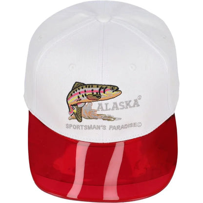 Alaska White 6-Panel Cap – Casual & Stylish