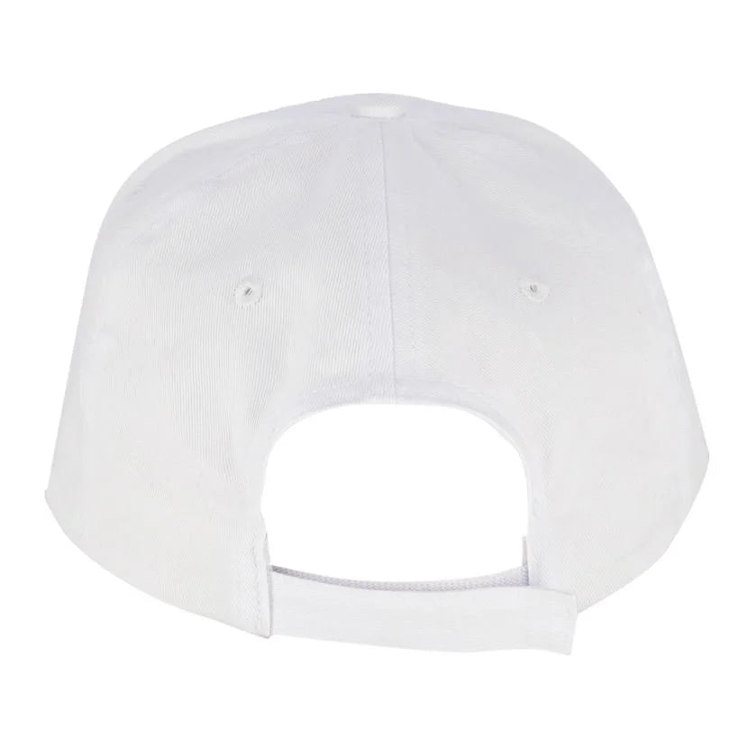 Alaska White 6-Panel Cap – Casual & Stylish
