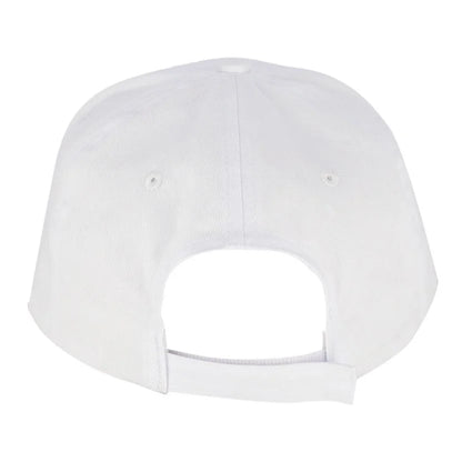Alaska White 6-Panel Cap – Casual & Stylish