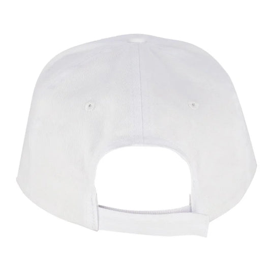Alaska White 6-Panel Cap – Casual & Stylish